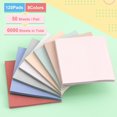 thumbnail image 4 of Sticky Notes Fainne, paquete de 120 hojas, 7,6 x 7,6 cm, color pastel, 4 of 7