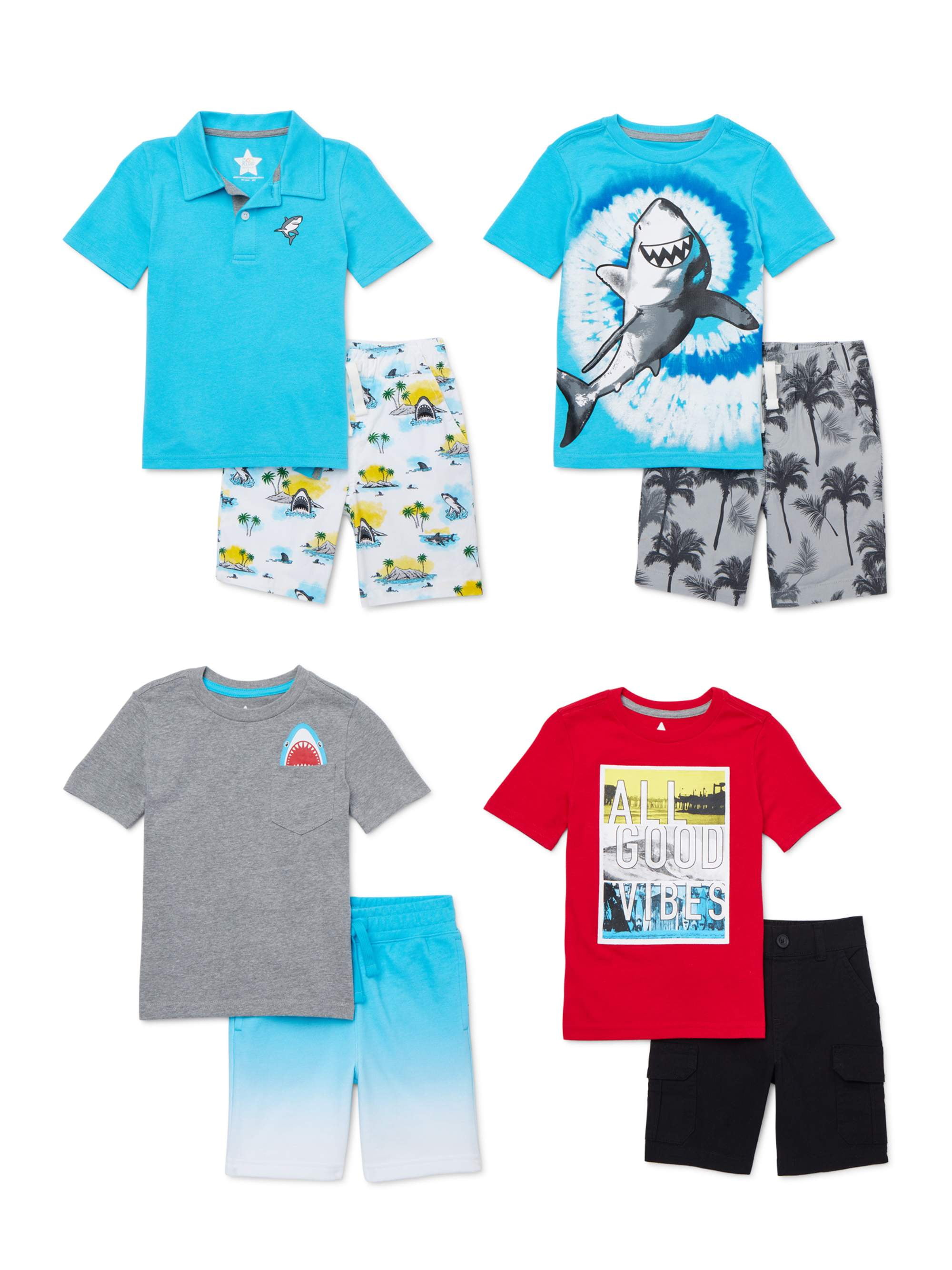Akademiks newborn boy/'s 2 piece set polo /& shorts