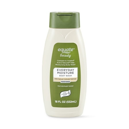 Equate Beauty Everyday Moisture Body Wash, 18 fl oz