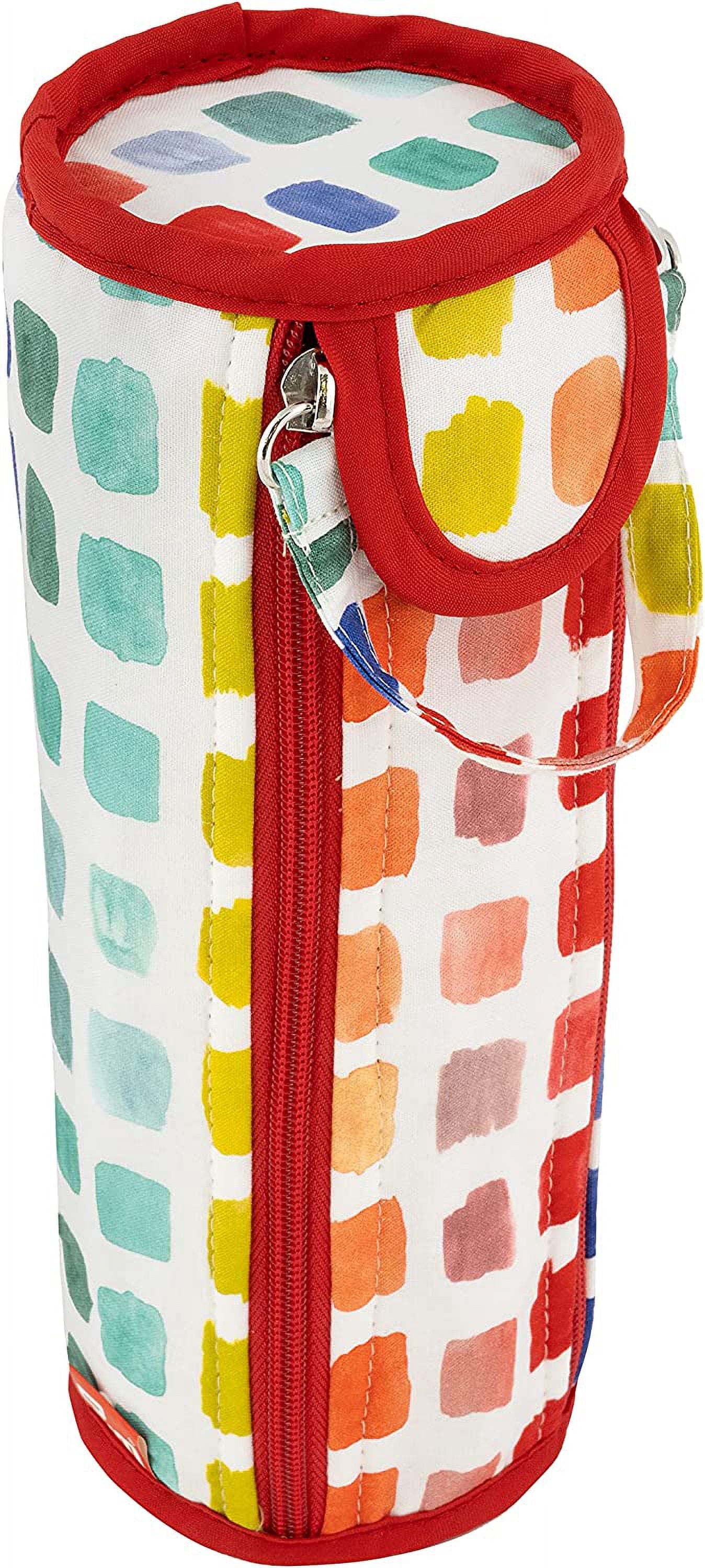 Crochet Hook Roll & Organizer, Rainbow Specks