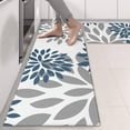 thumbnail image 2 of Kitchen Rugs Sets Of 2,Purple Floral and Petal Pattern Anti Fatigue Kitchen Mat Rugs Non Slip Washable,Decorative Kitchen Floor Mats for Kitchen,Sink,Laundry,17"X47", 2 of 5