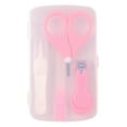 thumbnail image 1 of 4PCS Baby Nail Clippers Kit Mini Baby Nail Scissors Newborn Nail File with Box, 1 of 10