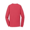 thumbnail image 6 of Port & Company Pigment Dyed Long Sleeve Pocket Tee-S (Poppy), 6 of 6