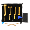 thumbnail image 6 of Tuning Fork 128Hz 256Hz 512Hz 528Hz Set for Sound Healing, Musical Instrument, Therapy, Sound Vibration Tools, 6 of 6