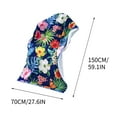 thumbnail image 3 of Yhmxh High Absorbent Beach Towels, 28x60 Inch Tropical Style Quick Dry Microfiber Pool Towels with Animals and Plants Pattern, Sand Free Sturdy Beach Towel for Beach, Yoga, Hiking, Swimming, 3 of 5