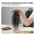 thumbnail image 3 of Abbraccia Botella térmica deportiva, doble bebida, para estudiantes, resistente a fugas, tonos degradados, 2025, 3 of 6