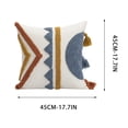 thumbnail image 4 of Lzobxe Pillow Covers Inch Cozy Microfiber Pillowcases, Bohemian Embroidered Cushion Cover Seasonal Decorations for Couch Sofa Bed Living Room, 4 of 7