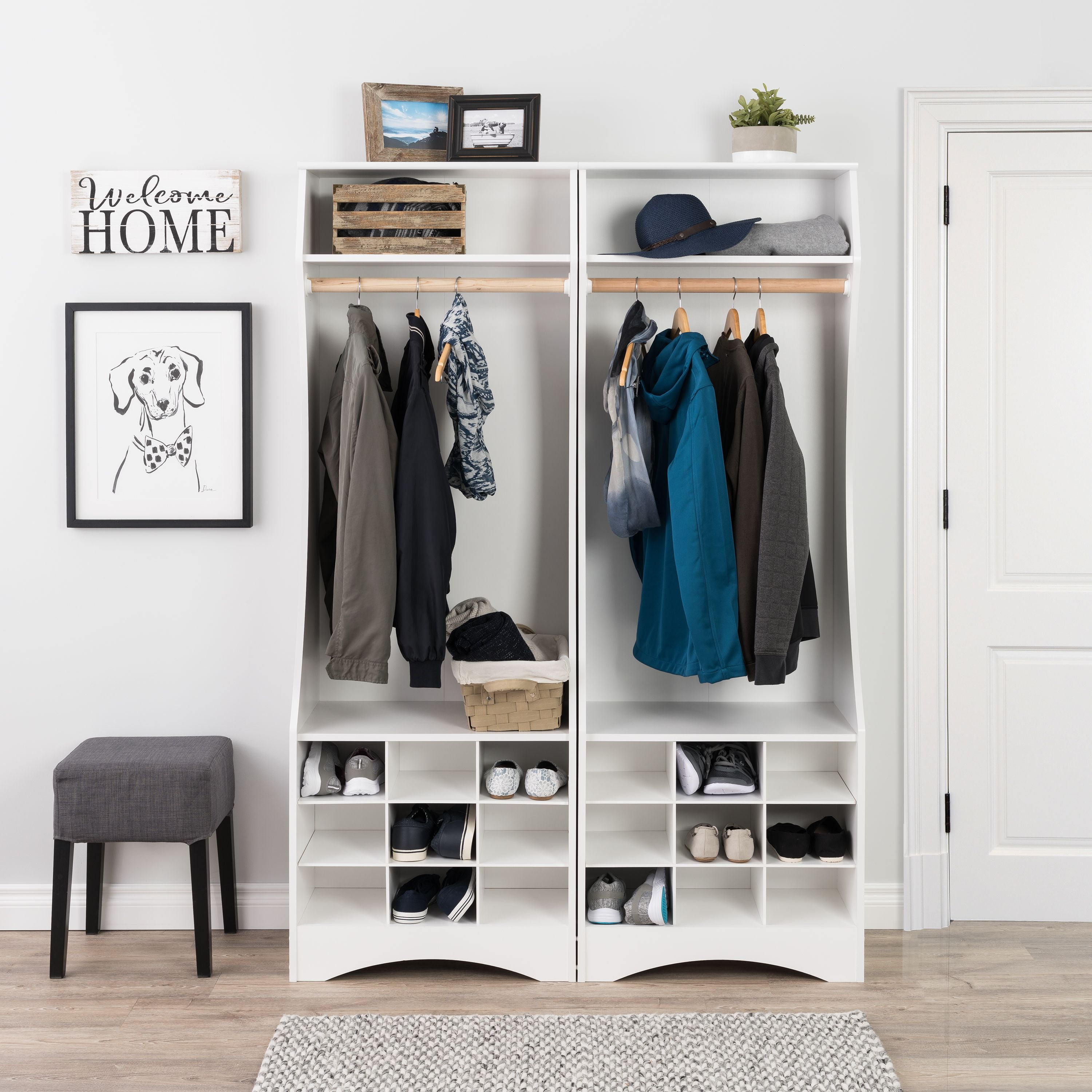 Wardrobes with Stunning Shoe Storage – the House of Grace