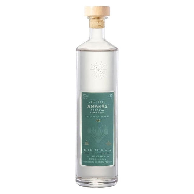 Pack de 12 Mezcal Amarás Reserva Especial Sierrudo 700 ml