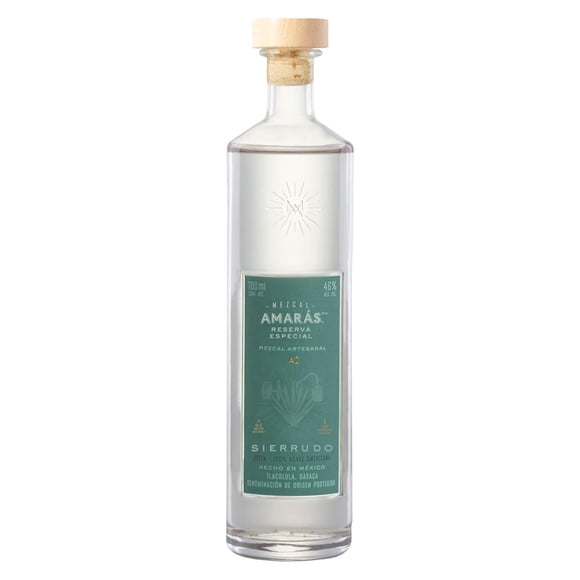 Pack de 12 Mezcal Amarás Reserva Especial Sierrudo 700 ml