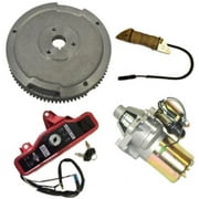 PCC MOTOR Electric Start Kit Starter Flywheel Switch FOR Gx160 Gx200 ENGINE ST18_PLUS