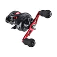 thumbnail image 2 of Carrete de pesca Baitcasting clásico 6.3: 1 Baitcaster 8kg Max /R Pesca manual de metal izquierda roja Cola carrete de baitcasting, 2 of 8