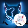 thumbnail image 3 of 2x LED Decoración de Halloween para Hombre Mujer Soledad Cubierta de Cosplay de Halloween, 3 of 10
