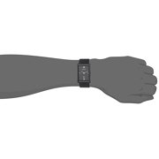 Titan Edge Quartz Analog Black Dial Black Leather Strap Watch for Men - NT1043NL01