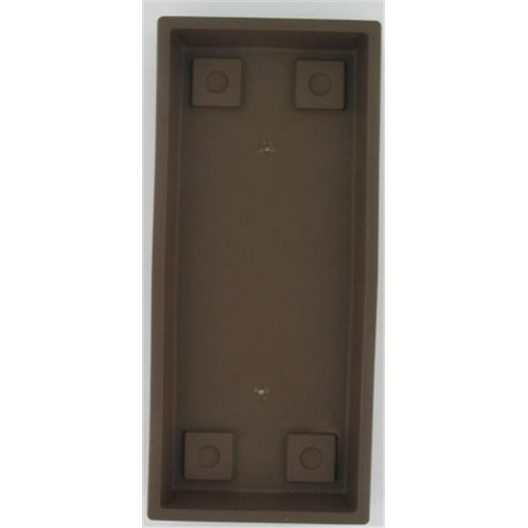 Myers-itml-akro Mils 18in. Chocolate Venetian Flower Box Trays SVN18000E21 - Pack of 6