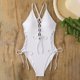 thumbnail image 3 of Bikini Mujer Traje de Baño Traje de Baño Sexy Con Cordones y Escote En V Profundo Para Mujer, Traje de Baño de Corte Alto, Ropa de Playa de Verano 929, 3 of 8