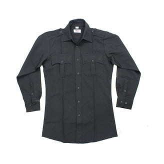 トップス deres first class long sleeve T shirt First Class 100% Polyester Long Sleeve Zippered Uniform Shirt