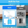 thumbnail image 4 of Portable Pool Basketball Hoop Poolside, Adjustable Basketball Hoop for Kid/Adults, 4 of 9