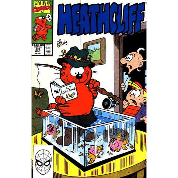 Heathcliff #49 VF ; Marvel Comic Book