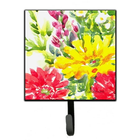 

Carolines Treasures 6136SH4 Flower Leash or Key Holder 7Hx4.25W multicolor