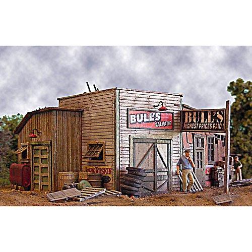 Bar Mills HO Scale Model Railroad Building/Structure Kit Bulls