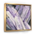 thumbnail image 1 of Géométrique Glacier Violet - Toile Encadrée Style Ferme Moderne, 1 of 3