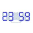 thumbnail image 1 of Inicio Reloj de escritorio de LED digital 3D de 24/ Snooze azul Sunnimix Reloj de pared LED digital, 1 of 8