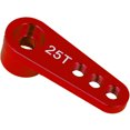 thumbnail image 2 of Brazo de bocina servo de dirección 25T de aleación de aluminio adecuado para coche modelo RC 1:8:10 (rojo (N10086R)), 2 of 8