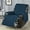 Indigo/Teal-Single Diamond, variant on Stonecrest Recliner Cover, Heated Recliner Slipcover, Stay in Place (Burgundy, Heated 23" Regular Recliner)
