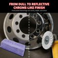 thumbnail image 3 of Products Premium Metal Polishing Compound Bars for High Speed Polishing On a Right Angle Grinder or Table Top Buffer (Purple), 3 of 6