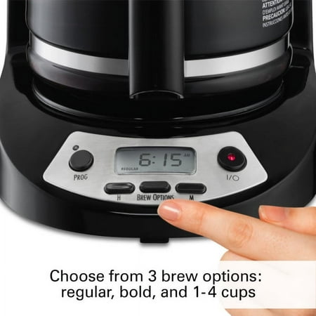 Hamilton Beach - 12-Cup Coffee Maker - Black