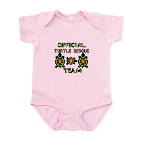 

CafePress - Turtle Rescue Infant Bodysuit - Baby Light Bodysuit Size Newborn - 24 Months