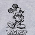 thumbnail image 3 of Mickey & Friends - Mickey Sketch - Toddler And Youth Crewneck Fleece Sweatshirt, 3 of 5