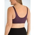 thumbnail image 2 of Leading Lady Zig Zag Weave Leisure Bra, Blackberry Wine, 54B/C/D, 2 of 2