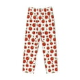 thumbnail image 6 of Uemuo Hand Drawn Tomatoes Pattern Men's Wide Leg Palazzo Lounge Pants with Pockets Light Weight Loose Comfy Casual Pajama Pants-Small, 6 of 9