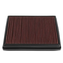DNA Motoring AFPN-246-RD For 2012-2018 BMW 335i 435i M2 M235i Activehybrid 3 Reuseable Washable Drop-In Air Filter Panel Red 13 14 15 16 17