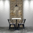 thumbnail image 5 of Ekena Millwork 11 7/8"W x 11 7/8"H x 1/2"P Reclaimed Boat Wood Mosaic Wall Tile, Natural Finish, 5 of 10