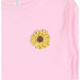 thumbnail image 4 of Inktastic Pocket Full of Sunshine Sunflower Boys or Girls Long Sleeve Toddler T-Shirt, 4 of 5