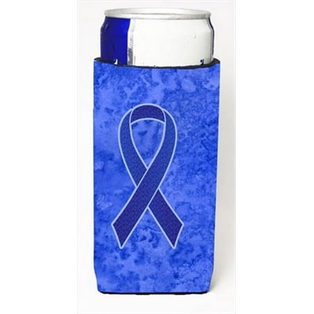 

Dark Blue Ribbon for Colon Cancer Awareness Michelob Ultra bottle sleeves for slim cans 12 Oz.