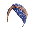 thumbnail image 2 of Sonducket Sombrero de mujer, varios colores, transpirable, dulce regalo, sombreros para dormir, nudo preatado, multiusos, plisado, exquisita elasticidad, Sombreros Naranja/Azul Marino Sonducket AP010930-10, 2 of 6