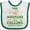 White and Green, variant on Inktastic Pigeon Forge Tennessee The Mountains Are Calling Boys or Girls Baby Bib