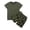 Army Green, variant on Boys Summer Outfits T Shirts Camoufl Armyss Short Graphic Camo T Shirts And Shorts Sets Boys Clothes for Kids,Toddler Boy 2-3T