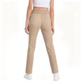 thumbnail image 6 of Nskgu Girls Uniform Pants Kids High Stretchy Straight Leg Dress Pants Elastic Waist Size 5-16 Years, 6 of 6