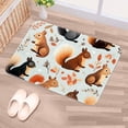 thumbnail image 5 of Squirrel Non-Slip Polyester Office Mat Chair Rug - Machine Washable Office Rug, 5 of 6