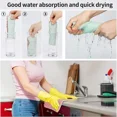 thumbnail image 4 of 1/5/10pcs Microfiber Towel Absorbent Kitchen Cleaning Cloth Non-stick Oil Dish Towel Rags Napkins Tableware Household Cleaning FJH, 4 of 6
