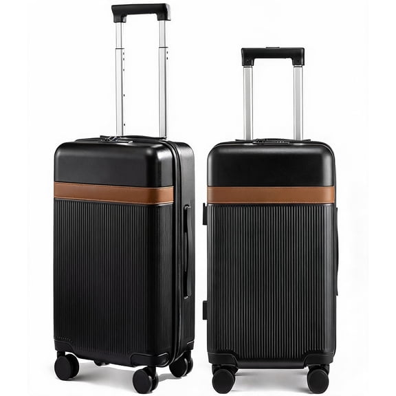 Hard Shell 22 Inch Carry On Luggage with Spinner Wheels TSA Lock and Removable Lining