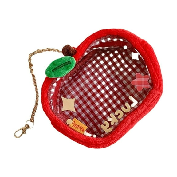 Sophisticated Star Patterned Plush Carrying Bag Compact Storage Solution Cartoon Star Toy Organizer For Toys Cosmetics