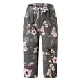 thumbnail image 3 of WILLBEST Pantalones Casuales para Mujer, Cómodos Pantalones Cortos de Verano, Diseño Elástico y Transpirable para Uso Diario y Actividades de Ocio. Grande, 3 of 4
