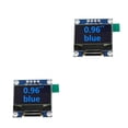 thumbnail image 3 of Methold Módulos de visualización Puerto I2C/IIC Tablero OLED iluminación automática 4 pines Pantalla color Azul 2piezas, 3 of 6