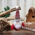 thumbnail image 2 of Yuarrent Muñeco de Navidad Iluminado Atmósferas de vacaciones Adorno de Navidad Bar Interior Dibujos animados Funciona con pilas Decoración de ventanas Kits de decoración para fiestas Anciano Yuarrent HA064870-01, 2 of 6